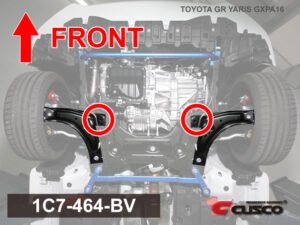 CUSCO 1C7464BV Lower arm bushes / Pillow ball type TOYOTA GR Yaris GXPA16