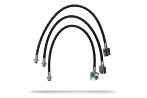 Pedders Extended Rubber Brake Hose Kit (ABS)