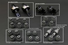 INTEGRA DC2 RS LS SE GS GS-R ARM BUSHINGS COMPLETED SET-USDM HARDEND RUBBER 26PCS/SET