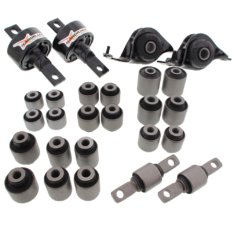 INTEGRA DC2 RS LS SE GS GS-R ARM BUSHINGS COMPLETED SET-USDM HARDEND RUBBER 26PCS/SET