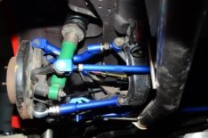 240SX S13/Z32/R32 REAR TOE CONTROL ARM (HARDEN RUBBER) 2PCS/SET