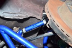 240SX S13/S14/Z32/R32/R33 REAR TRACTION ROD (HARDEN RUBBER) 2PCS/SET