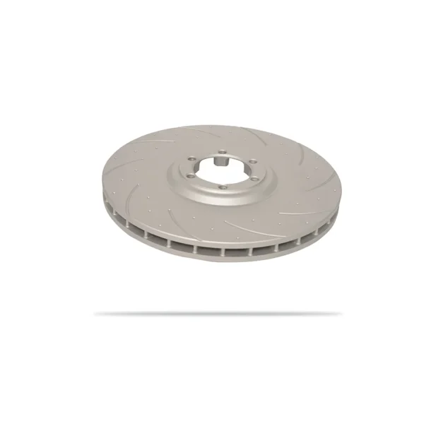Pedders Slotted & Dimpled Geomet Coated Rotor
