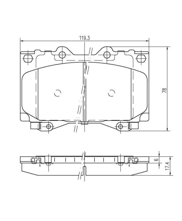 Pedders eXtreme Kevlar Ceramic Brake Pads