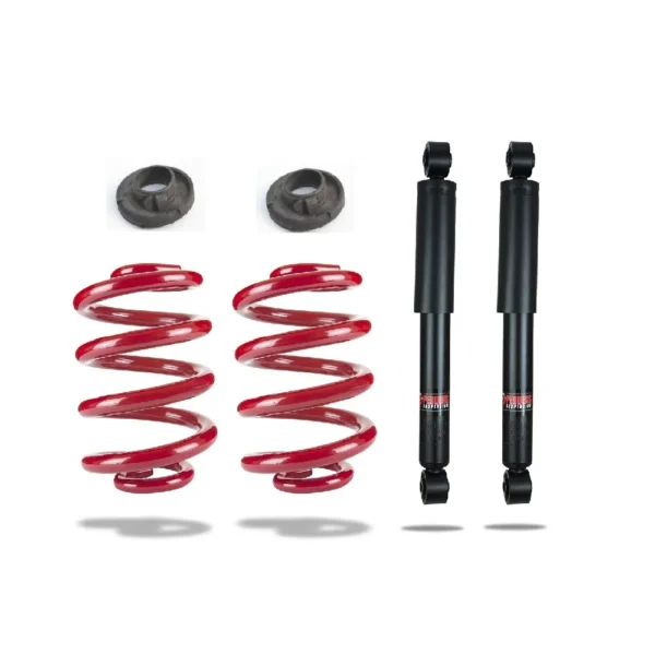 Pedders Heavy Duty Rear Suspension Kit with lower insulator rubbers. VW T5 & T6 Van & Chassis Cab