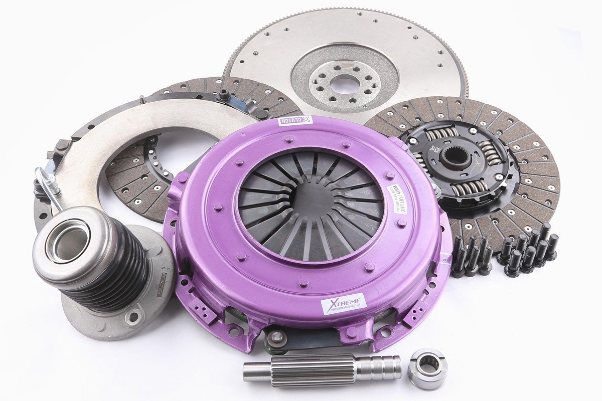Xtreme Performance - 270mm Sprung Organic Twin Plate Clutch Kit Incl Flywheel & CSC