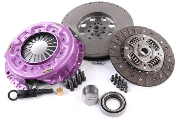 Clutch Kit - Xtreme Performance Heavy Duty Organic Incl Flywheel 380Nm 800kg (35% inc.) Conversion kit Dual-mass to solid flywheel