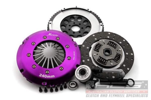 Clutch Kit - Xtreme Performance Heavy Duty Organic Incl Flywheel & CSC 600Nm  Conversion kit Dual-mass to solid flywheel