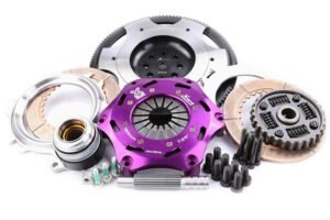 Xtreme Performance - 184mm Sprung Ceramic Twin Plate Clutch Kit Incl Flywheel & CSC 1220Nm