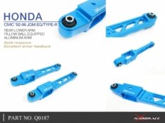 Q0187 CIVIC EG/EK/EH DC2 TYPE R RR LOW ARM AL P-BALL 2PC