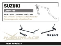 Q0823 SUZUKI JIMNY ’18- FRONT QUICK DISCONNECT SWAY BAR 7PCS/SET
