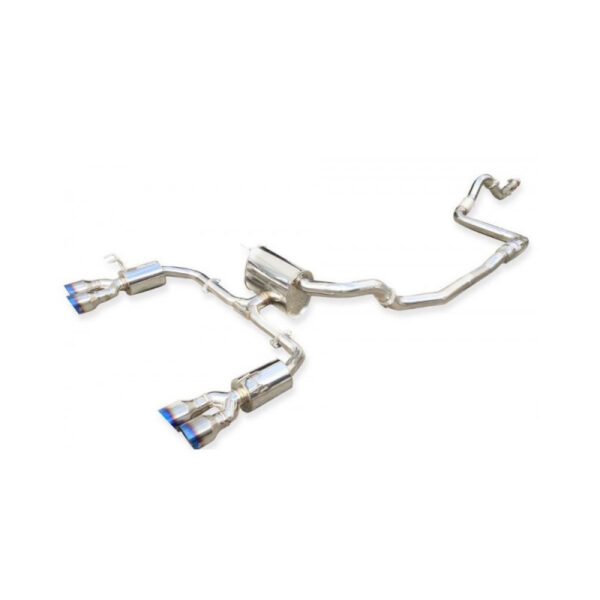 INVIDIA HDCB-1501Q2-LHD Q300 TI CAT BACK EXHAUST SYSTEM HONDA CIVIC TYPE R FK2 15+ LHD