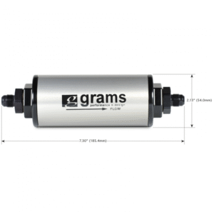 Grams Performance G60-99-0106 100 Micron Fuel Filter -6 AN