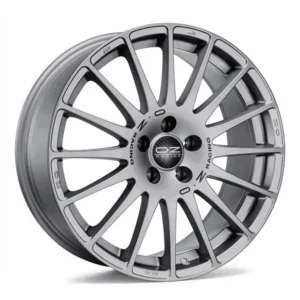 OZ Sport Superturismo GT Alloy Wheel 16x7 ET35 5x100 Racing Grey Black Lettering 68mm CB