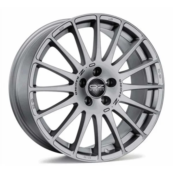 OZ Sport Superturismo GT Alloy Wheel 16x7 ET35 5x100 Racing Grey Black Lettering 68mm CB