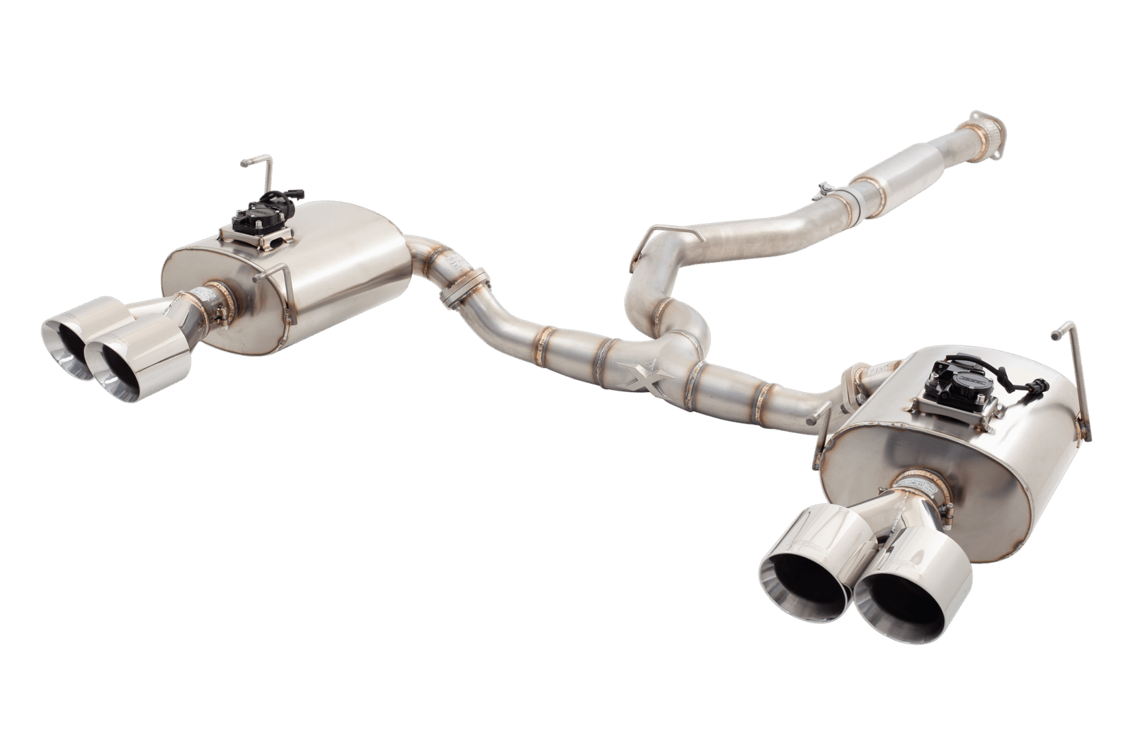 Xforcce 3 Cat-Back System with Varex Mufflers (VALVED SYSTEM) Subaru WRX (11-17) / STI (11-20)
