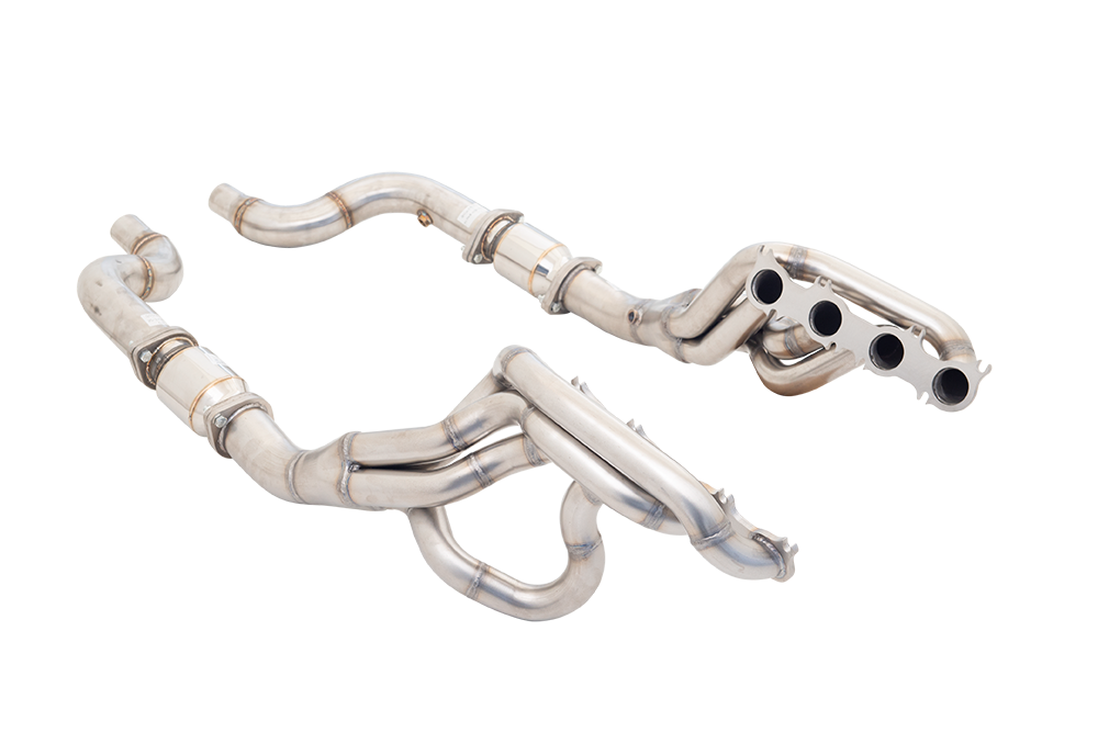 XForce 1-7/8 Header with High-Flow Catalytic Converters Ford Mustang 2018+