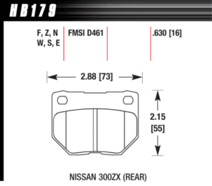 Hawk Brake Pad - Performance Ceramic