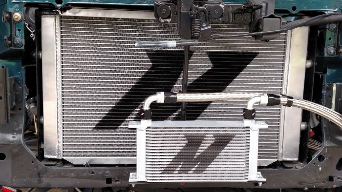 Mishimoto 10-Row Universal Oil Cooler Kit