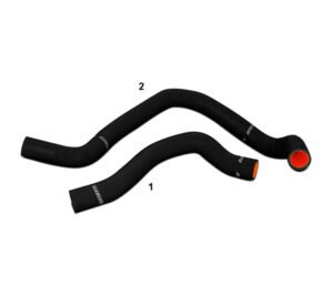 Mishimoto Silicone Radiator Hose Kit (Black) for Honda Civic B16 (88-91)