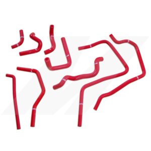 Mishimoto Silicone Ancillary Hose Kit Red, fits Subaru WRX 2001-2005
