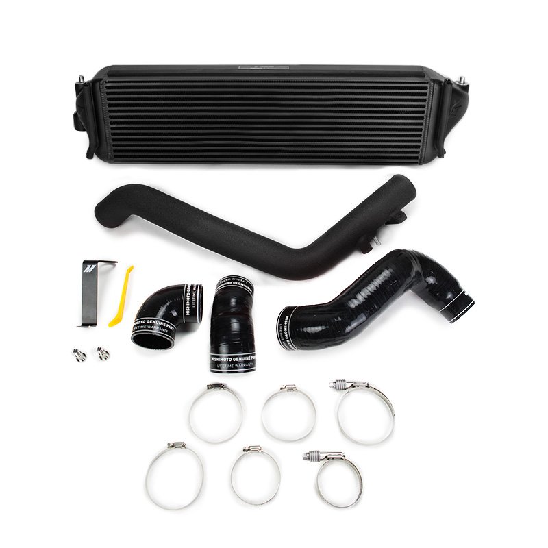 Mishimoto Honda Civic Type R Performance Black Intercooler Kit W/Black Pipes 2017-2021