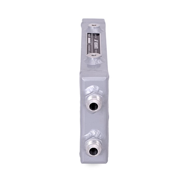 Mishimoto Universal Dual Pass Bar & Plate Oil Cooler, Small (Silver)
