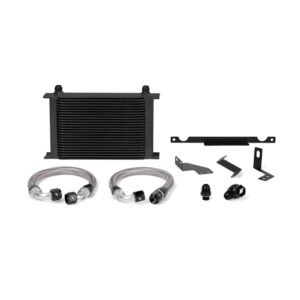 Mishimoto Oil Cooler Kit Black, fits Mitsubishi Lancer Evolution 7/8/9