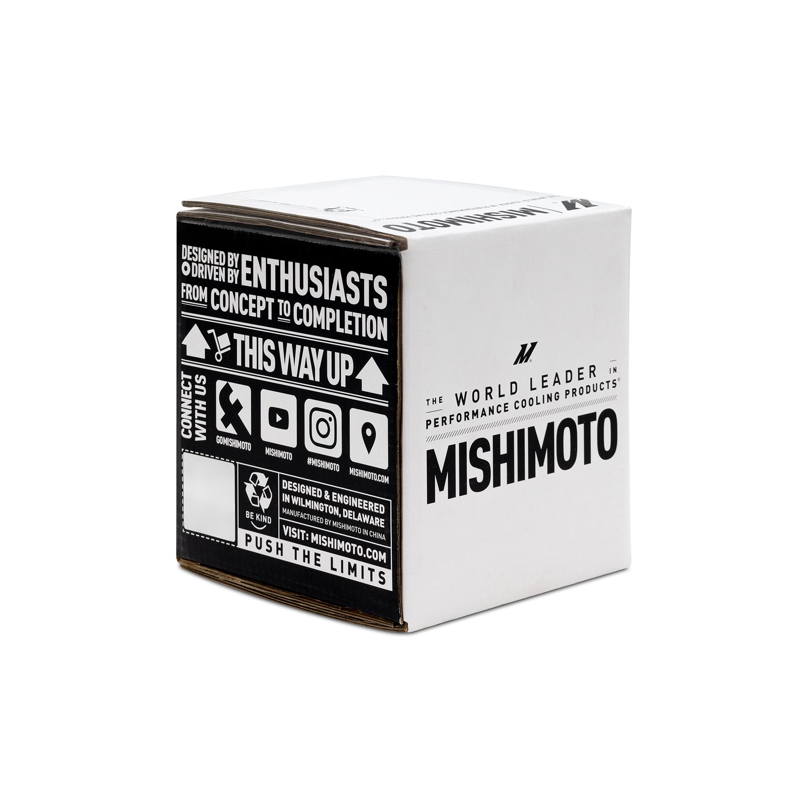 Mishimoto Wheel Spacers 5x120 72.6mm CB 20mm M14 Black - Image 6