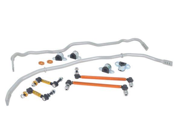 Whiteline front and rear adjustable anti roll bar kit for Toyota GR Yaris AWD