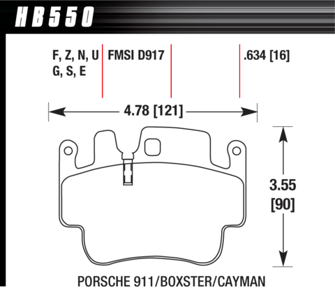 Hawk Brake Pad - HPS - Image 3