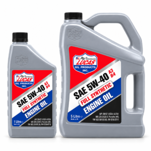 Lucas Oil Synthetic 5W-40 A3/B4 Engine Oil 1L and 5L