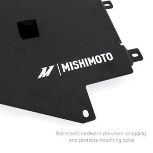 Mishimoto 2021+ BMW G80 M3 Engine Skid Plate Wrinkle Black