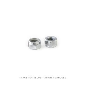BC NYLOC NUT M10 X 1.25 10MM OVERALL LENGTH INVERTED DAMPER