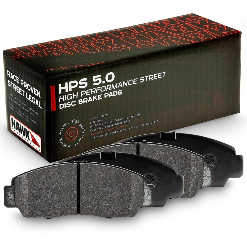 Hawk Performance HPS 5.0 rear brake pads HB917B.626 for BMW G-Series and Toyota GR Supra