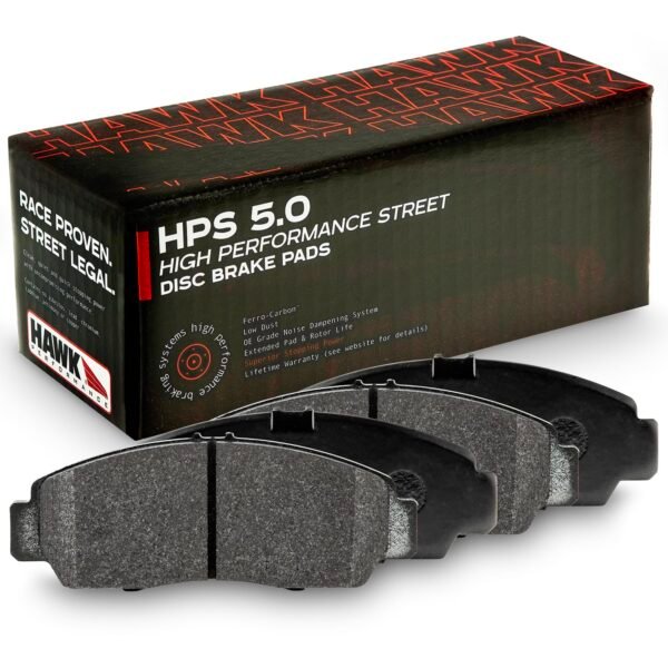 Hawk Performance HPS 5.0 rear brake pads HB917B.626 for BMW G-Series and Toyota GR Supra