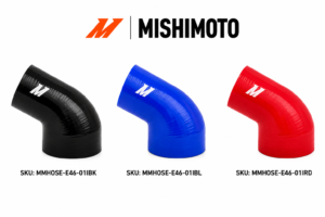 Mishimoto Silicone Intake Boot BMW E46 M3 2001-2006 – Black, Blue or Red
