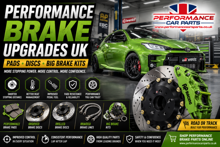Performance Brake Upgrades UK – Pads, Discs & Big Brake Kits