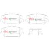 Brake Pads Street Performance | Front Axle