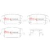 Brake Kit – 4000 Series T3 Slotted & Xtreme Performance Brake Pads (2x DBA43148S + DB15012XP)