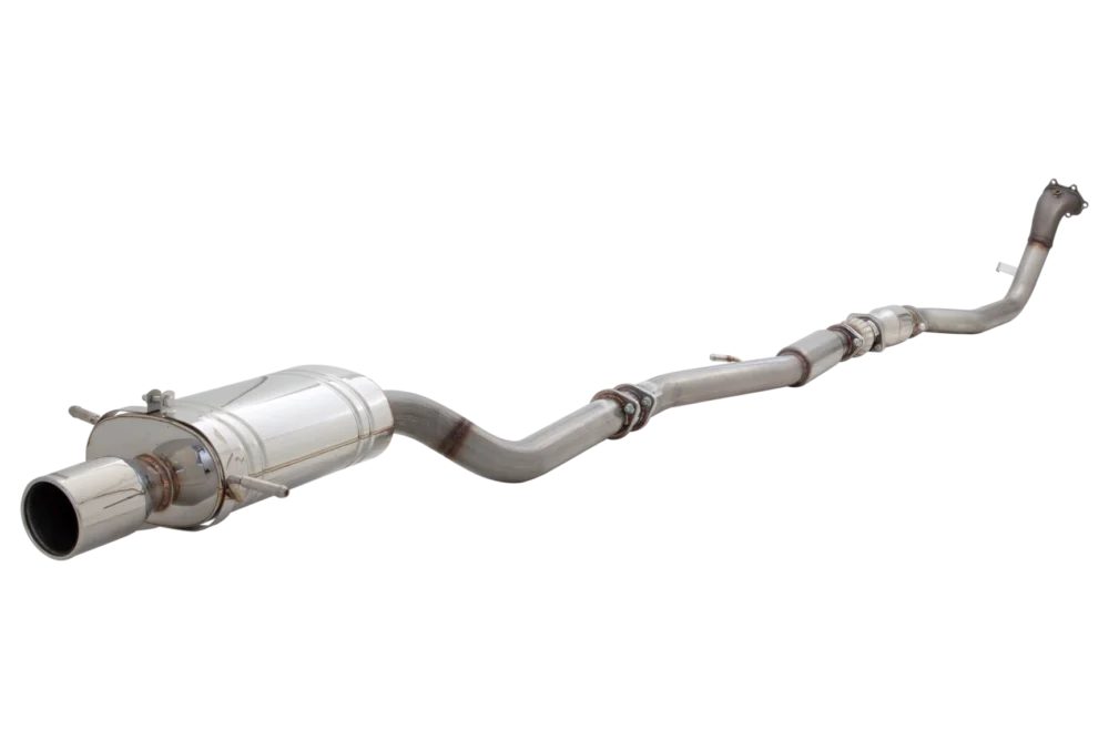 XForce E4-SW15-MP02B-TBS 3 inch turbo back exhaust Subaru Forester SF SG