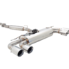 XFORCE ESAS3SVKCS VAREX valved cat-back exhaust Audi S3 8V Sedan
