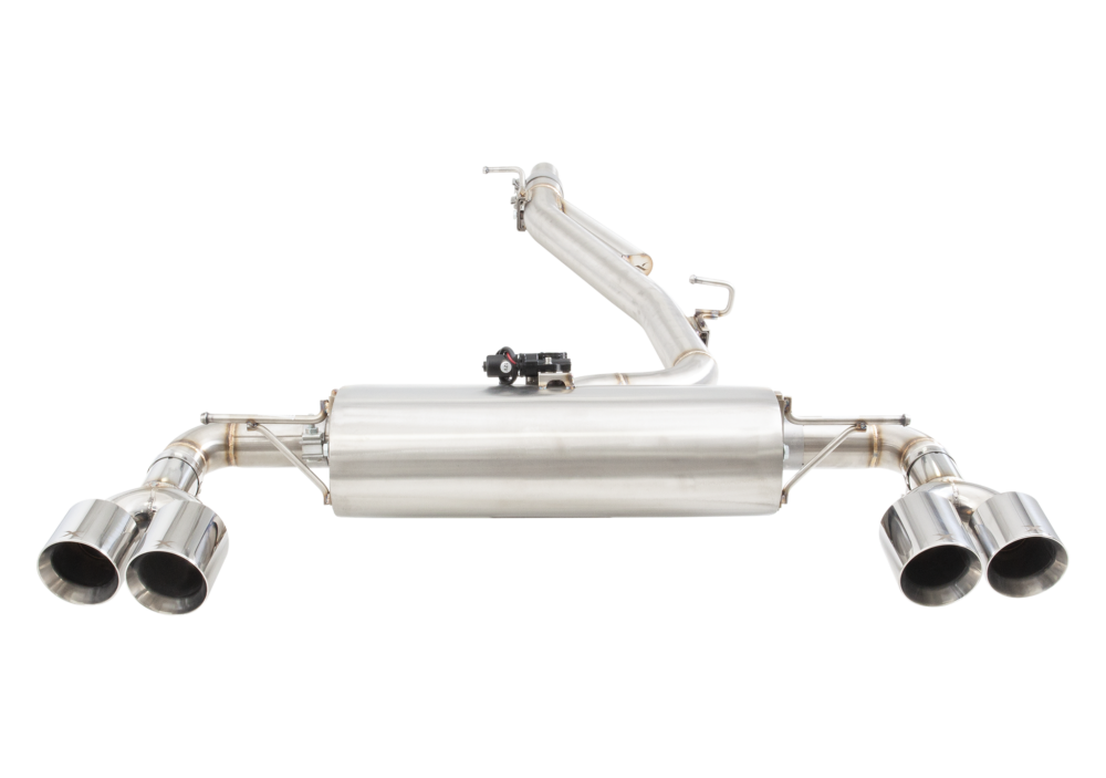 XFORCE VAREX 3 inch valved cat-back exhaust for Volkswagen Golf R Mk8 Mk8.5