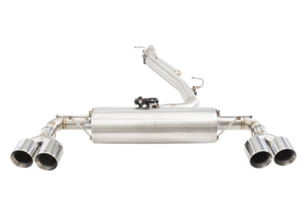 XFORCE VAREX 3 inch valved cat-back exhaust for Volkswagen Golf R Mk8 Mk8.5