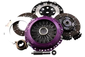 Xtreme Performance - 230mm Sprung hub Organic Twin Plate Clutch Kit Incl Flywheel 1000Nm
