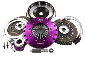 Xtreme Performance - 230mm Organic Twin Plate Clutch Kit Incl Flywheel & CSC 1200Nm