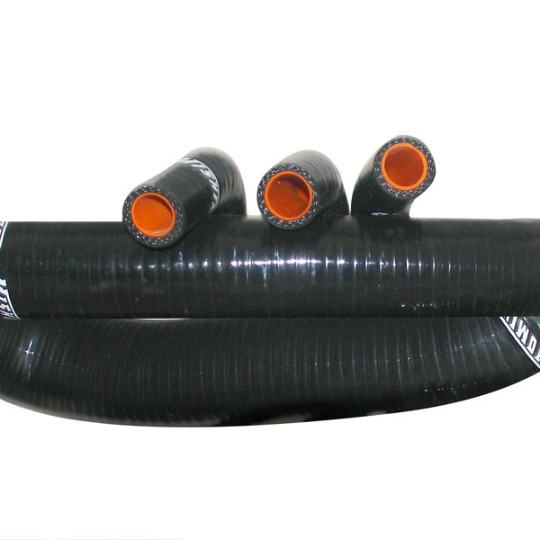 Mishimoto Silicone Radiator Hose Kit Black, fits Ford Mustang GT/Cobra 1986-1993