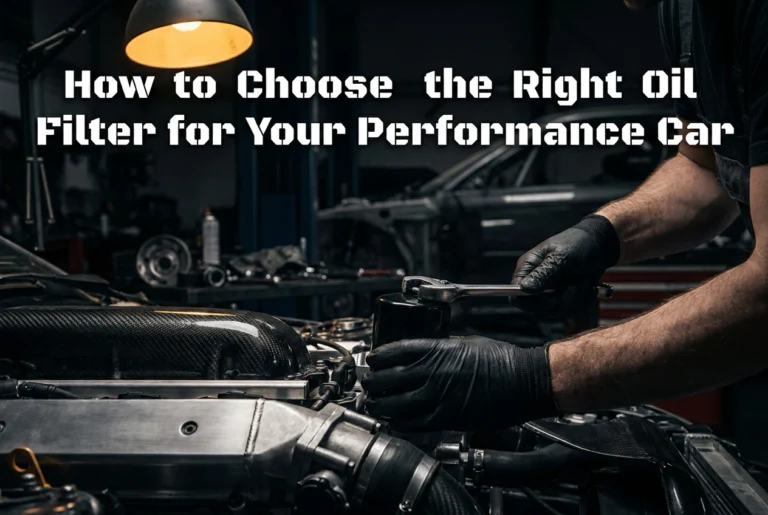 Professional header image for list-based article: How to Choose the Right Oil Filter for Your Performance Car