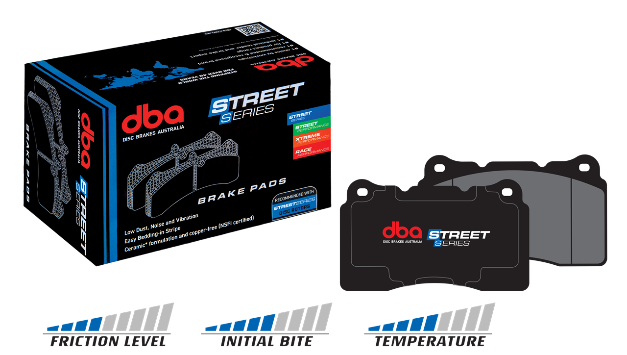 Brake Pads Street Series Ceramic | Front Axle