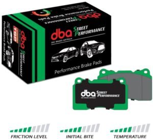 DBA DB1170SP Street Performance Front Brake Pads – Skyline, 300ZX, Silvia, Impreza